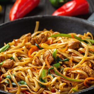 Chicken Noodle Stir Fry