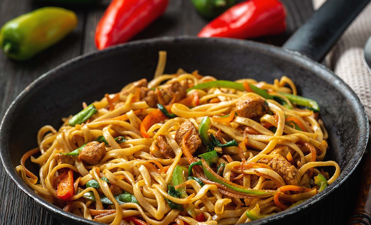 Chicken Noodle Stir Fry